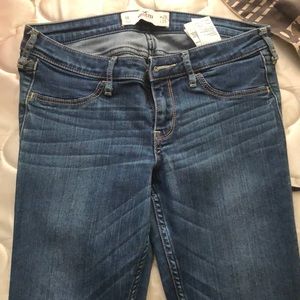Dark blue jeans